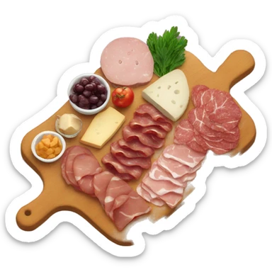 Charcuterie board  sticker