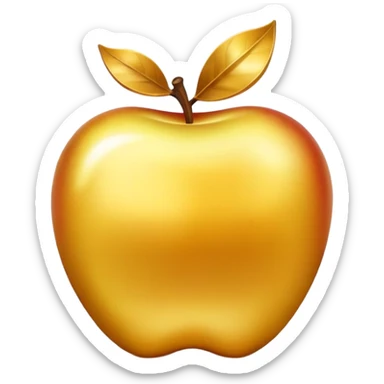 Minecraft golden apple sticker