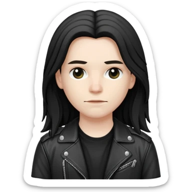 A fan of heavy extreme metal music sticker