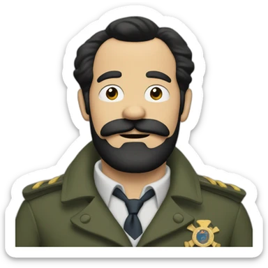 Captain Haddock sticker