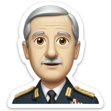 Charles de gaulle sticker