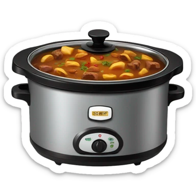 Crock pot sticker
