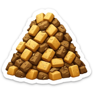 Poop throwing up  sticker