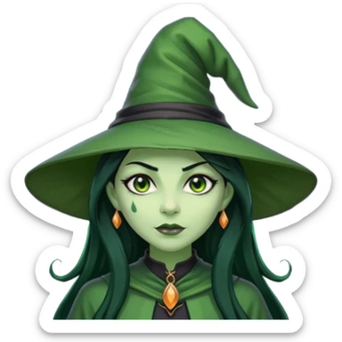 Mandrake,Witch sticker