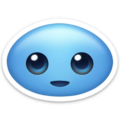 Myrtille bleu clair sticker