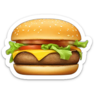 minimalistic-sketch-delivered-burger sticker