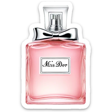 Miss Dior pefume  sticker