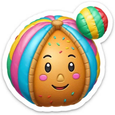 inflatable balloon pan dulce pinata sticker