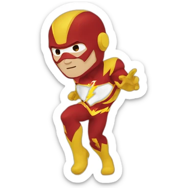 Flash dc sticker
