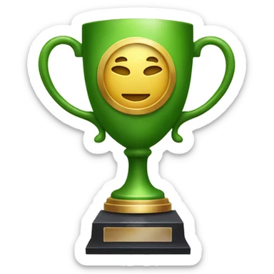 verdant trophy sticker