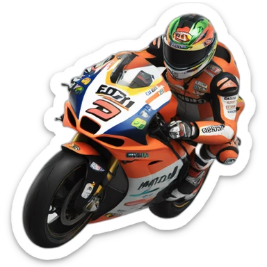 Moto gp sticker
