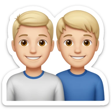 Enfants garçons portrait  sticker