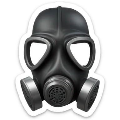 Metaverse Gas Mask sticker