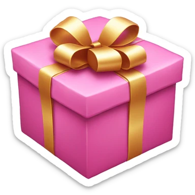 Pink present  sticker