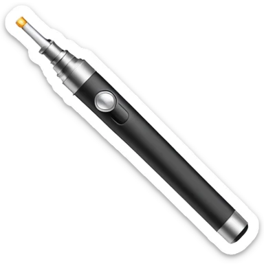 dab pen with smoke  sticker