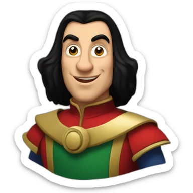 lord farquaad sticker