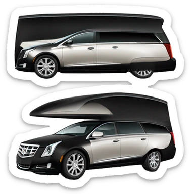 2013 Cadillac XTS Federal Coach Hearse sticker