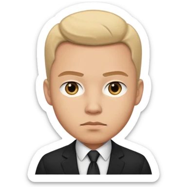 Hombre de negocios, dealer sticker