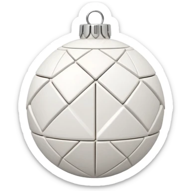 scandi style  ornament  sticker