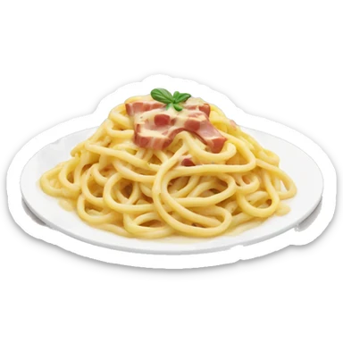 Carbonara sticker