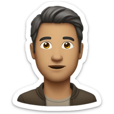 A man that called ettehad sticker