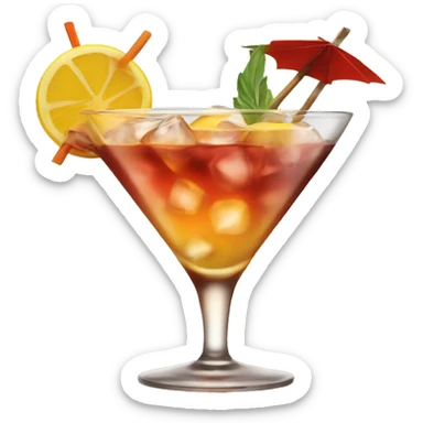 Cocktail sticker