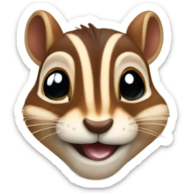 chipmunk sticker