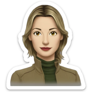 Sandrine Voillet Paris TV series 2007 sticker