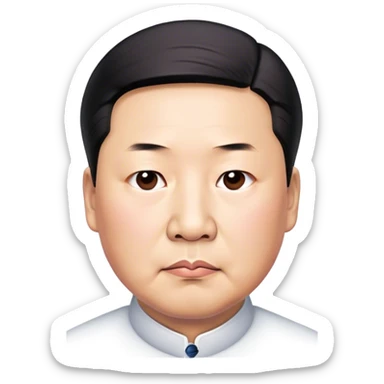 Xi Jinping is thinking serious sticker