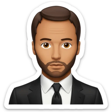 Generate in realistic style Tom Ford sticker