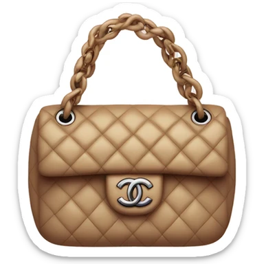 Chanel bag sticker