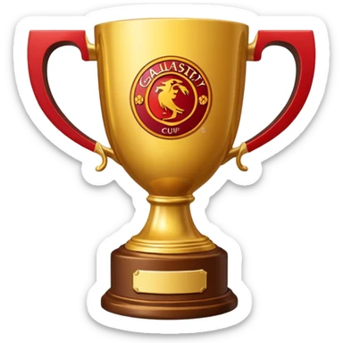 Galatasaray ın aldıgı uefa kupası sticker