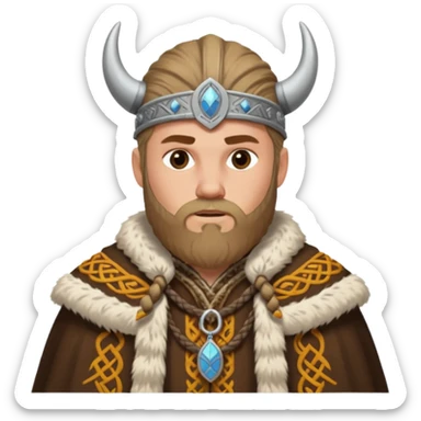 Viking priest sticker