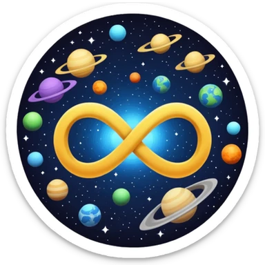 Infinity sticker