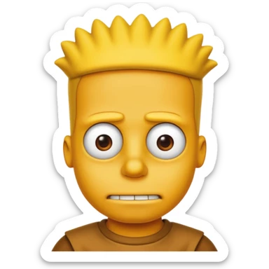 Bart Simpson  sticker