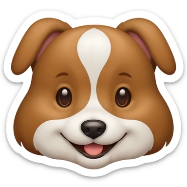 doggy icon sticker