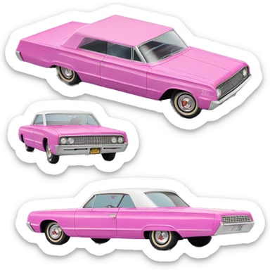 Haunted Barbie’s 1963 Oldsmobile Jetfire   sticker