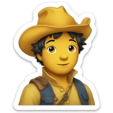 Sabo mixed with Winnie the Pooh sticker