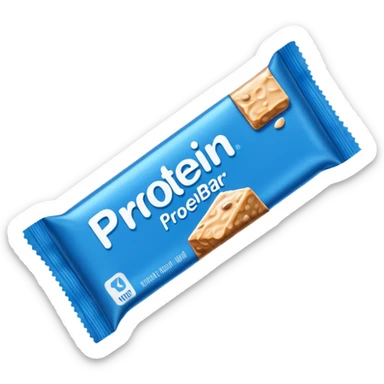protein bar sticker
