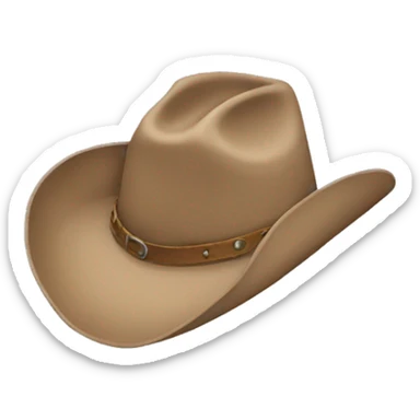 Hat cowboy  sticker
