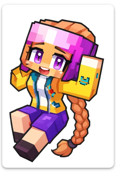 Extract every character from the picture. character including the clothes and accessories they are wearing, and place on a transparent background. Keep the original style and appearance exactly the same. and separately give me the each character picture. There is 3 character in this image. so you have to create 3 imaehgs

 sticker