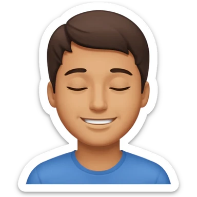 a man masterbating sticker