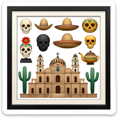 Day o the death, missing people, hereditary movie, museum,tacos,culture,museum in mexico sticker