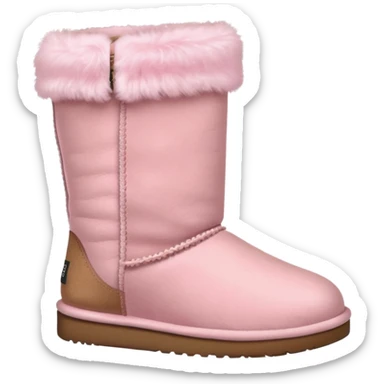light Pink uggs sticker