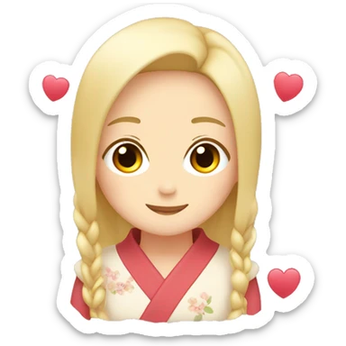 letra de amor en japones sticker