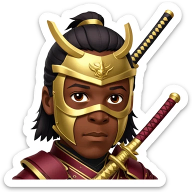 Samurai Leader sticker