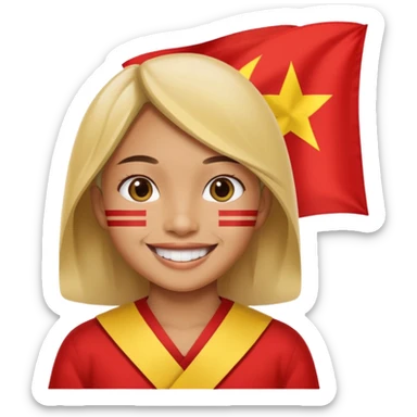 vietnam winning  sticker