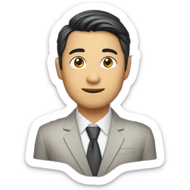 asian realtor sticker
