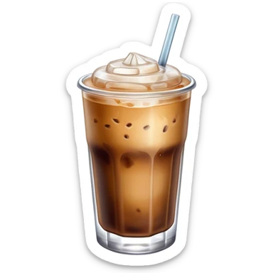Café con hielo sticker