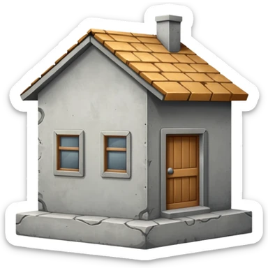 foundation of a house sticker